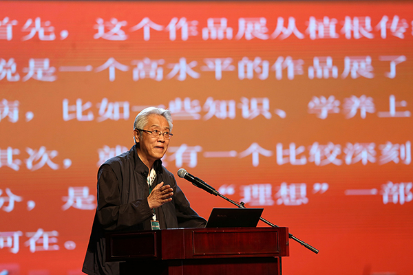第五场论坛王强作演讲