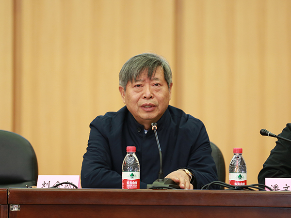 刘金凯作题为《加强对新文艺群体团结引领，增强文艺队伍凝聚力》的报告