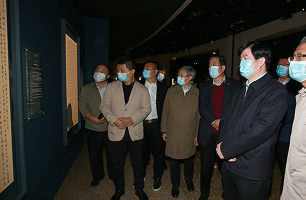 “中国力量”——全国扶贫书法大展现场