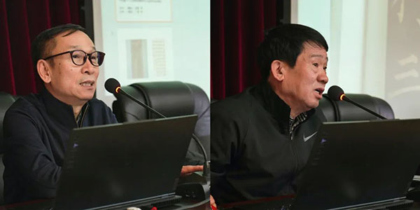 张建会、李国胜作讲座